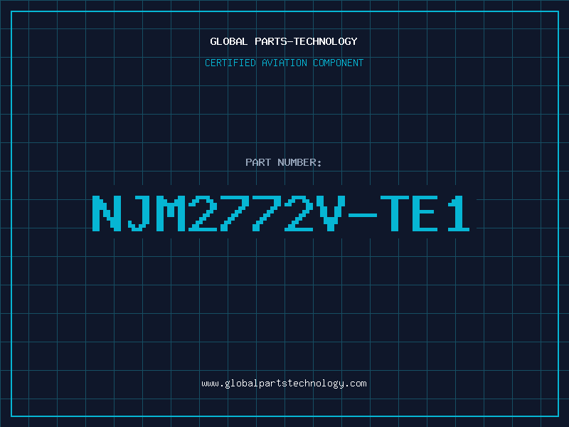 Aviation Part NJM2772V-TE1
