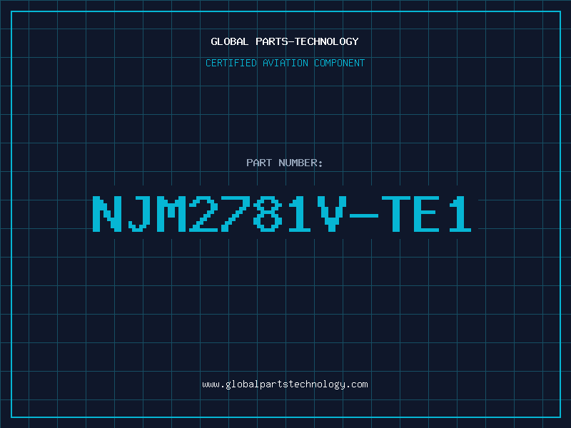 Aviation Part NJM2781V-TE1