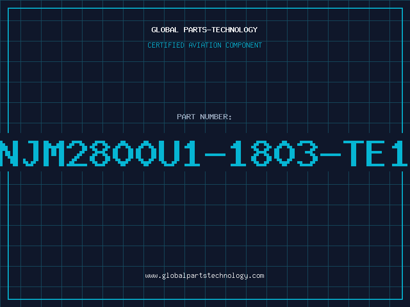 Aviation Part NJM2800U1-1803-TE1