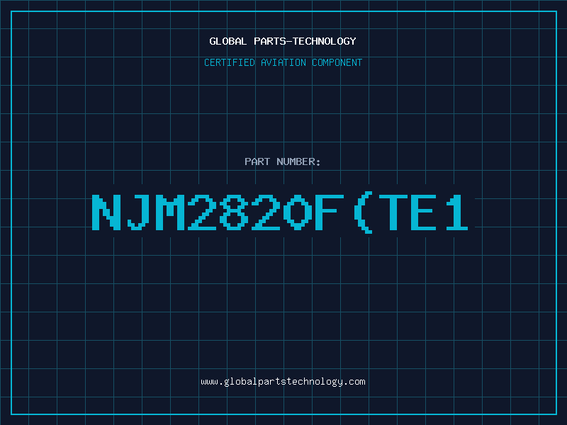 Aviation Part NJM2820F(TE1