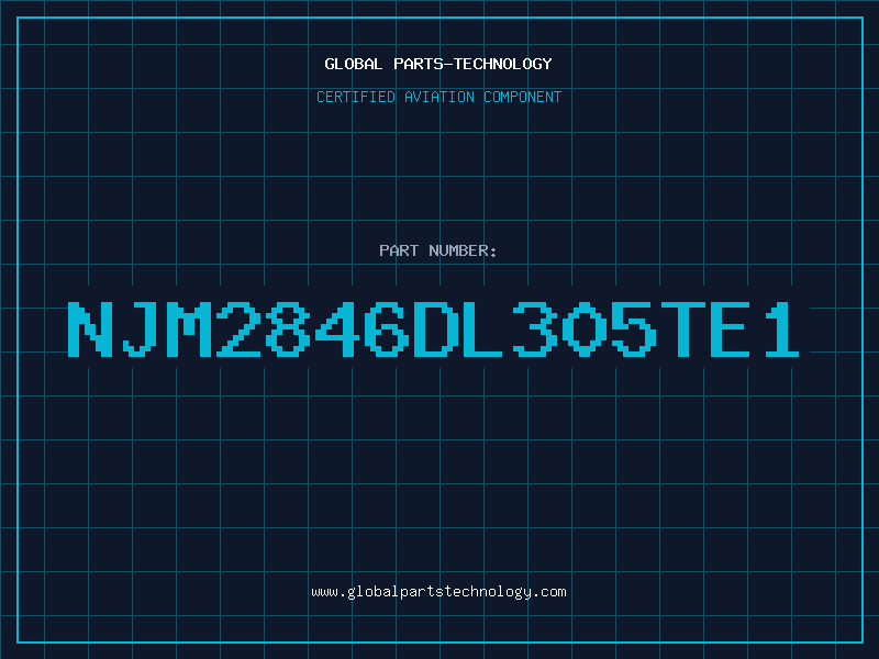 Aviation Part NJM2846DL305TE1