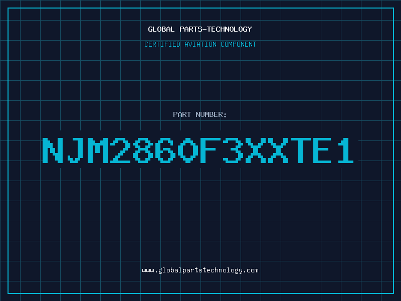 Aviation Part NJM2860F3XXTE1