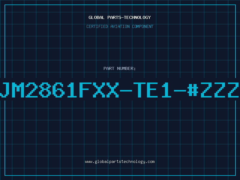 Aviation Part NJM2861FXX-TE1-#ZZZB