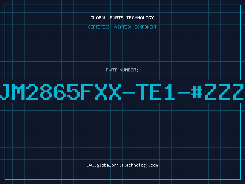 Aviation Part NJM2865FXX-TE1-#ZZZB