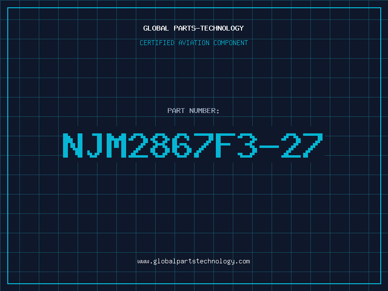 Aviation Part NJM2867F3-27