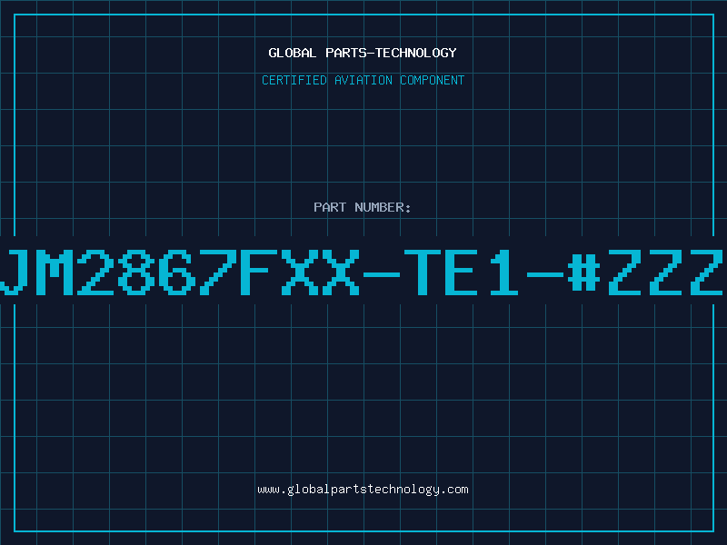 Aviation Part NJM2867FXX-TE1-#ZZZB
