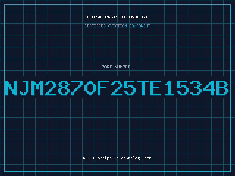 Aviation Part NJM2870F25TE1534B