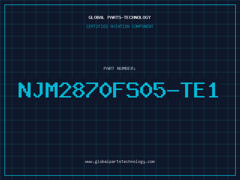 Aviation Part NJM2870FS05-TE1