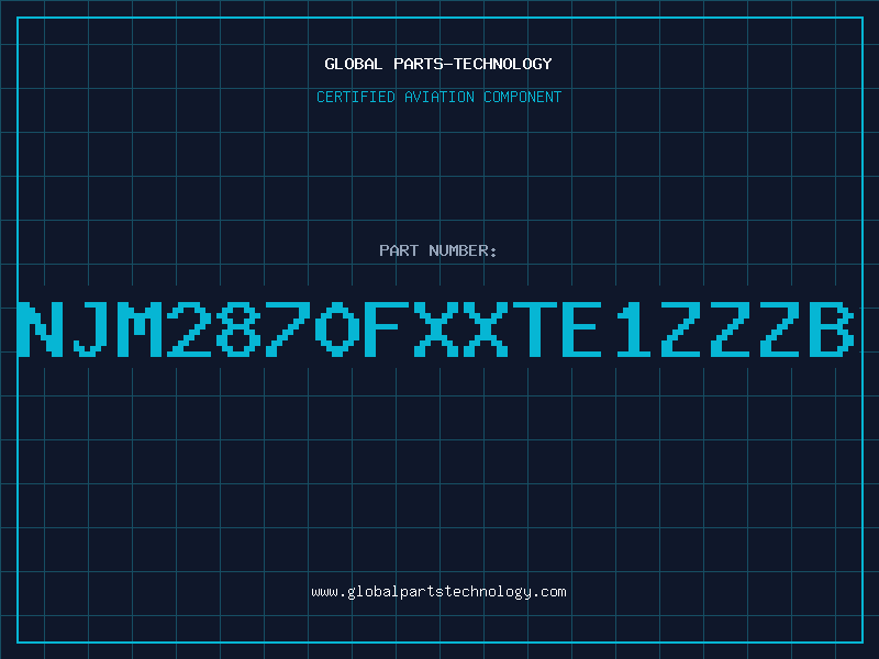 Aviation Part NJM2870FXXTE1ZZZB
