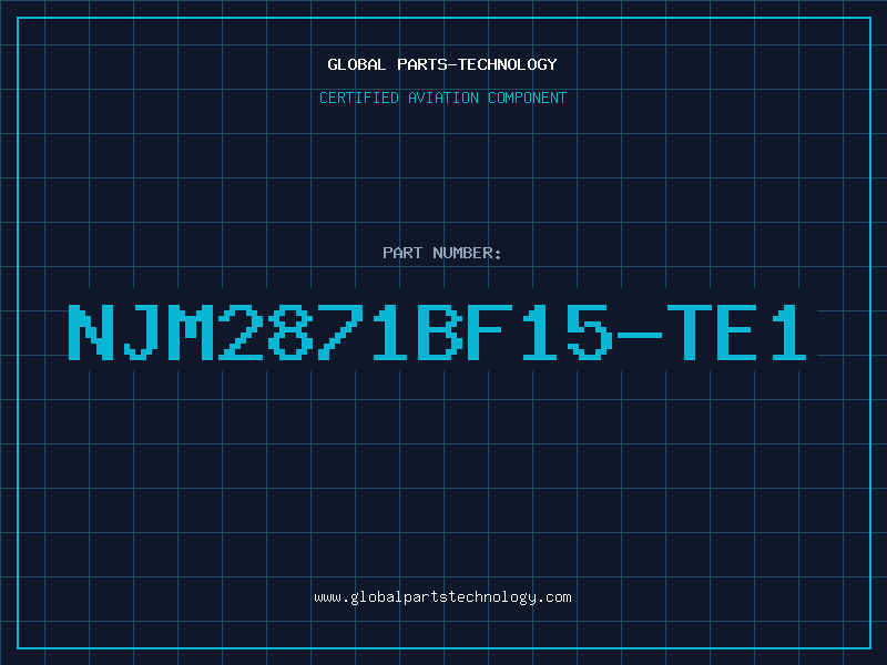 Aviation Part NJM2871BF15-TE1