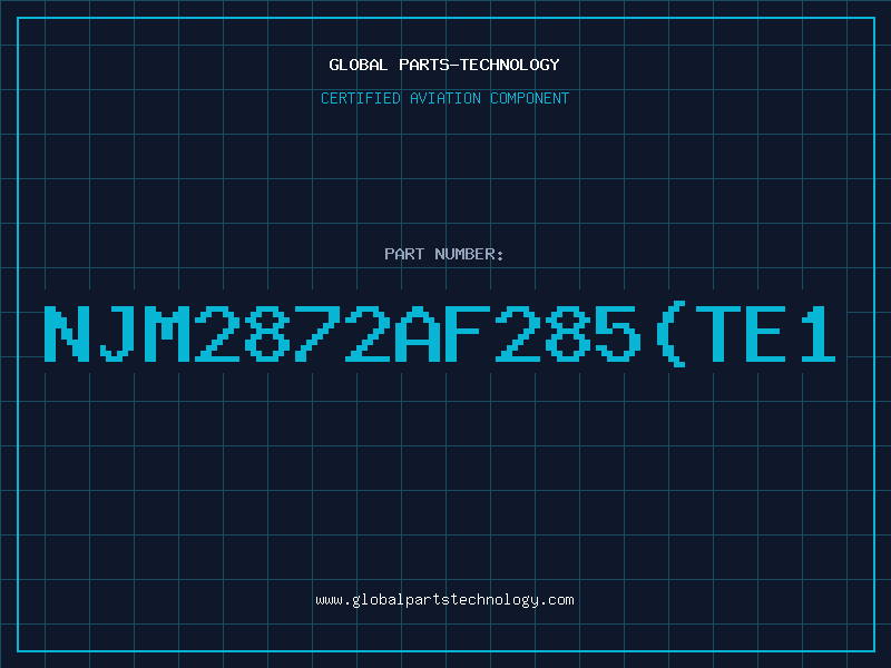 Aviation Part NJM2872AF285(TE1