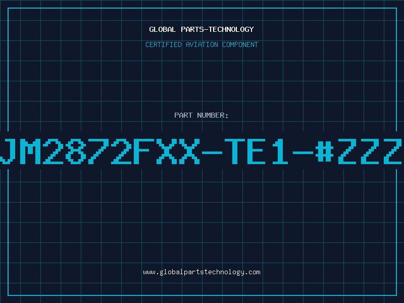 Aviation Part NJM2872FXX-TE1-#ZZZB