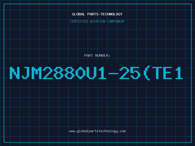 Aviation Part NJM2880U1-25(TE1