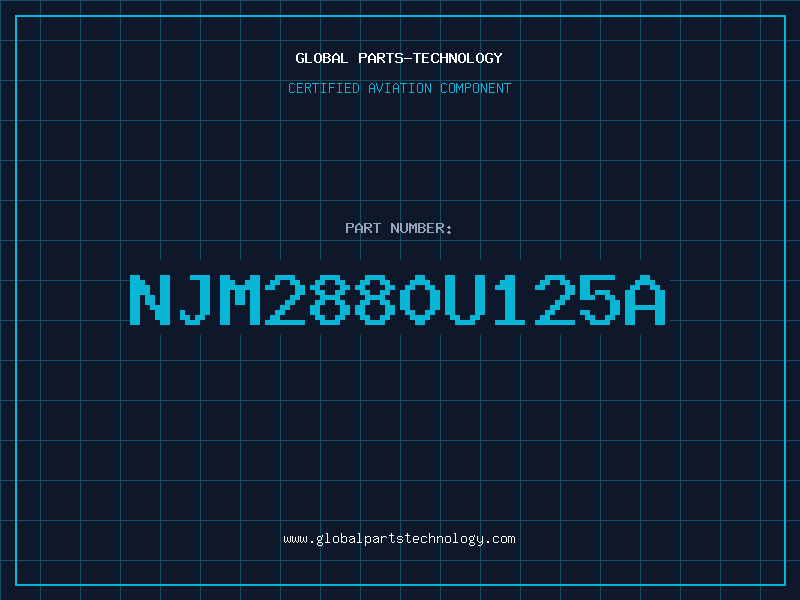 Aviation Part NJM2880U125A