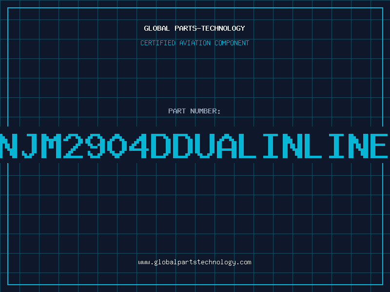 Aviation Part NJM2904DDUALINLINE