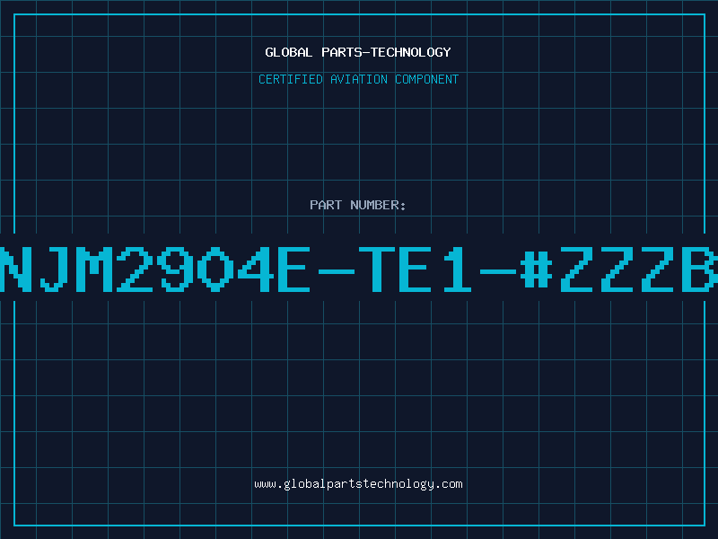 Aviation Part NJM2904E-TE1-#ZZZB
