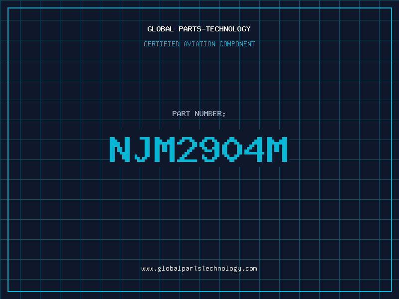 Aviation Part NJM2904M