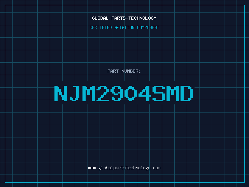 Aviation Part NJM2904SMD