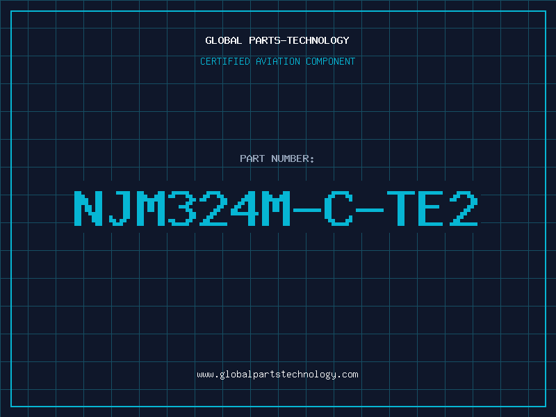 Aviation Part NJM324M-C-TE2