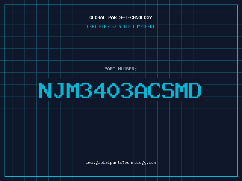Aviation Part NJM3403ACSMD