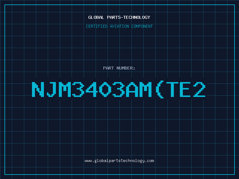 Aviation Part NJM3403AM(TE2