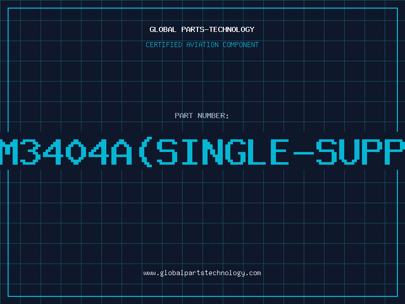 Aviation Part NJM3404A(Single-Supply