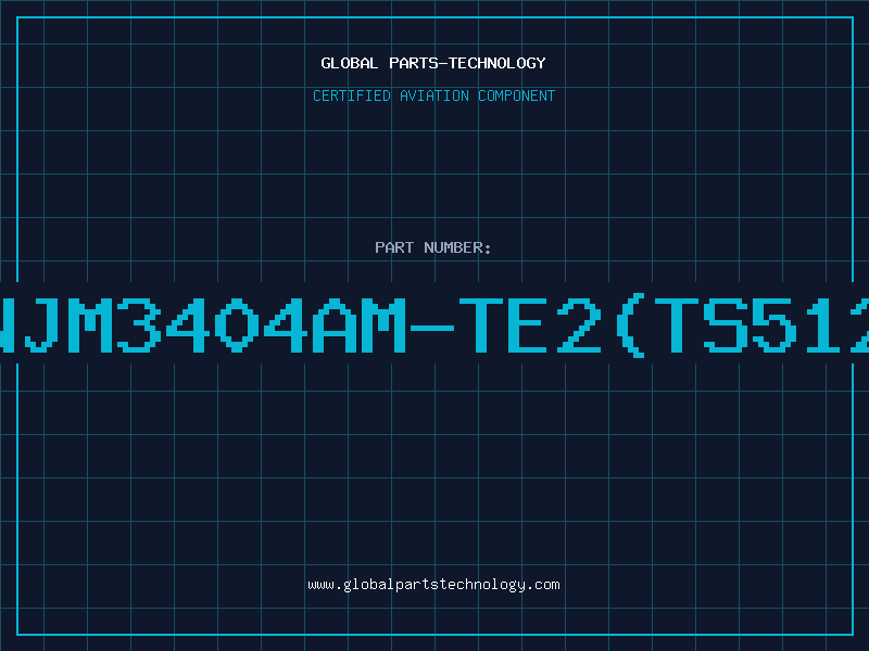 Aviation Part NJM3404AM-TE2(TS512