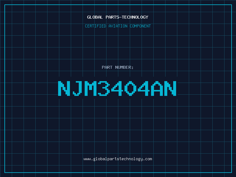 Aviation Part NJM3404AN