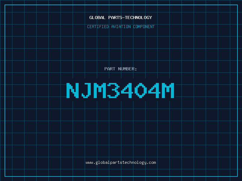 Aviation Part NJM3404M