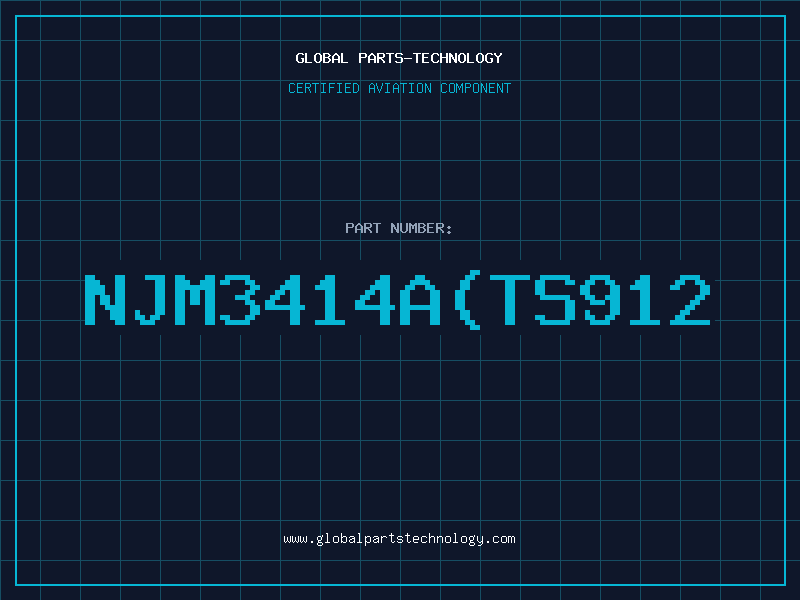 Aviation Part NJM3414A(TS912