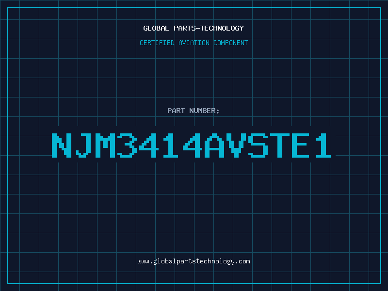 Aviation Part NJM3414AVSTE1