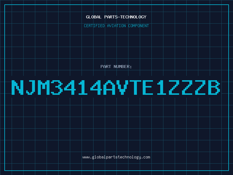 Aviation Part NJM3414AVTE1ZZZB