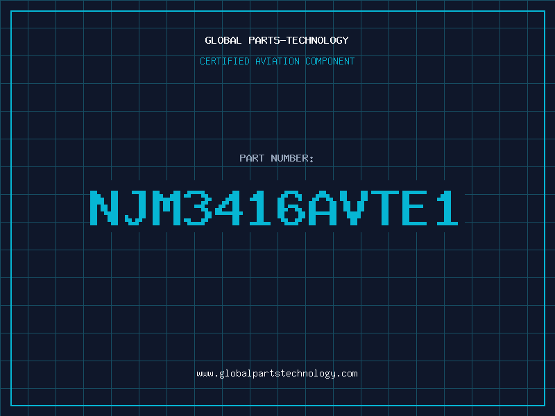 Aviation Part NJM3416AVTE1