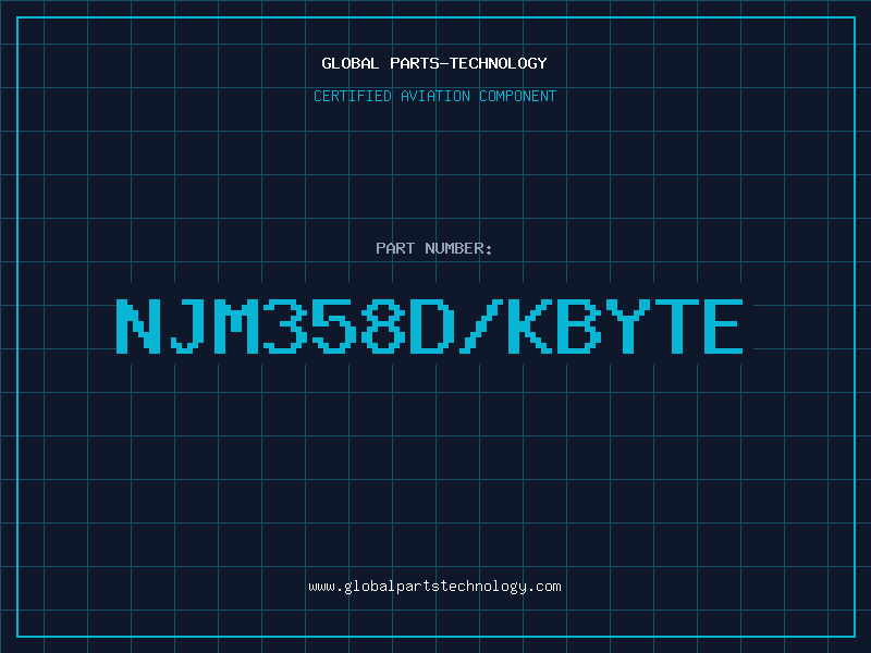 Aviation Part NJM358D/KBYTE