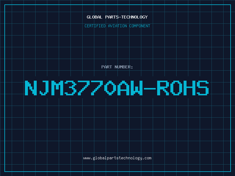 Aviation Part NJM3770AW-ROHS