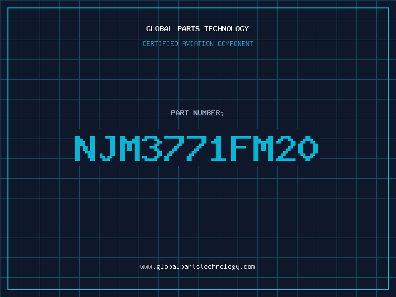 Aviation Part NJM3771FM20