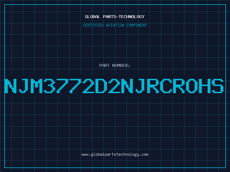 Aviation Part NJM3772D2NJRCROHS