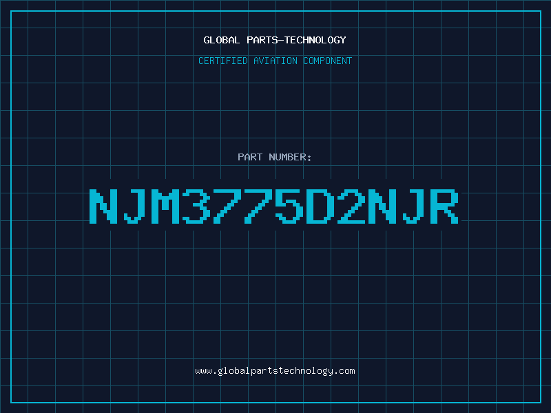 Aviation Part NJM3775D2NJR