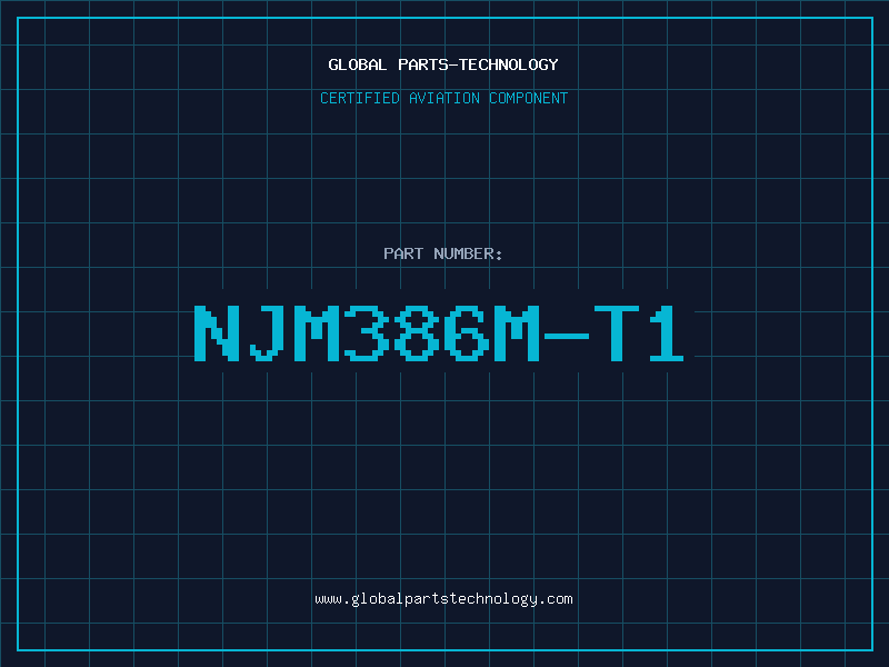 Aviation Part NJM386M-T1