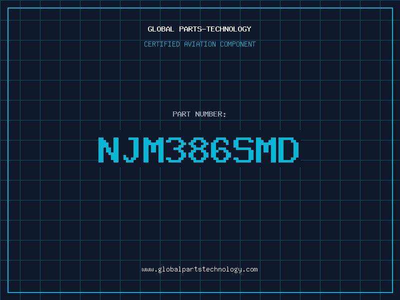 Aviation Part NJM386SMD