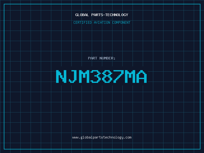 Aviation Part NJM387MA