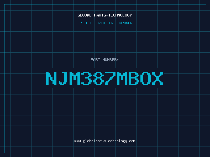 Aviation Part NJM387MBOX