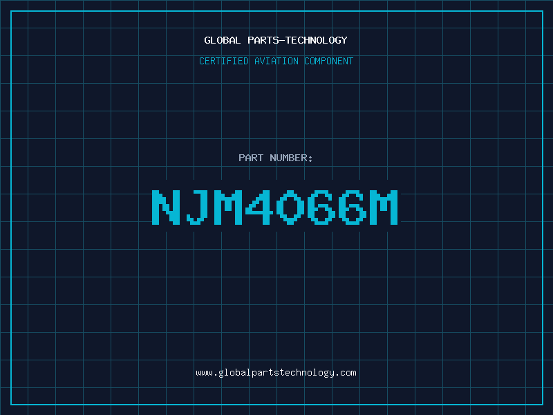 Aviation Part NJM4066M