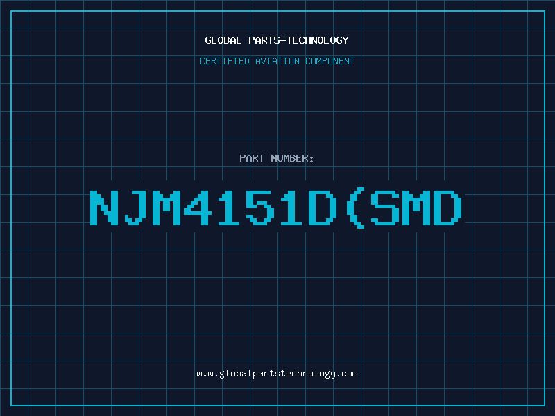 Aviation Part NJM4151D(SMD