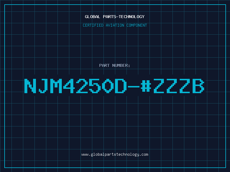 Aviation Part NJM4250D-#ZZZB