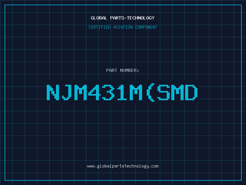 Aviation Part NJM431MSMD