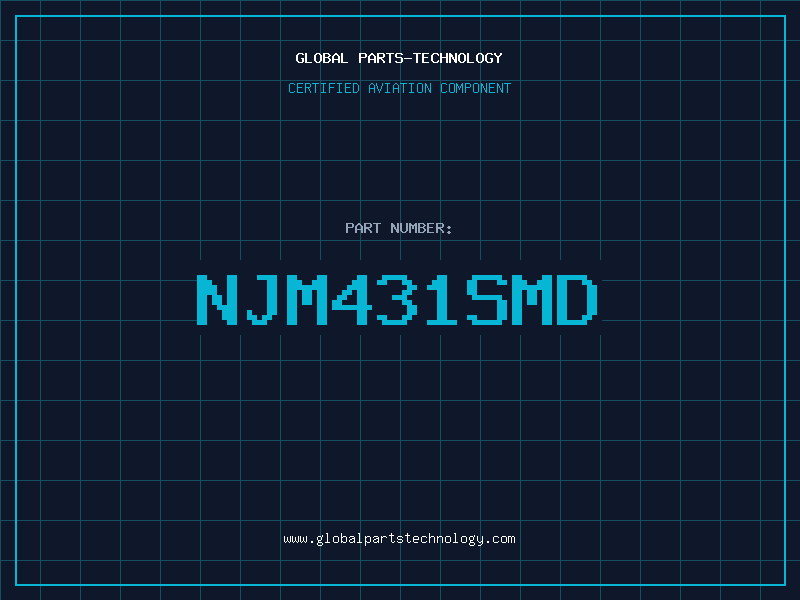 Aviation Part NJM431SMD