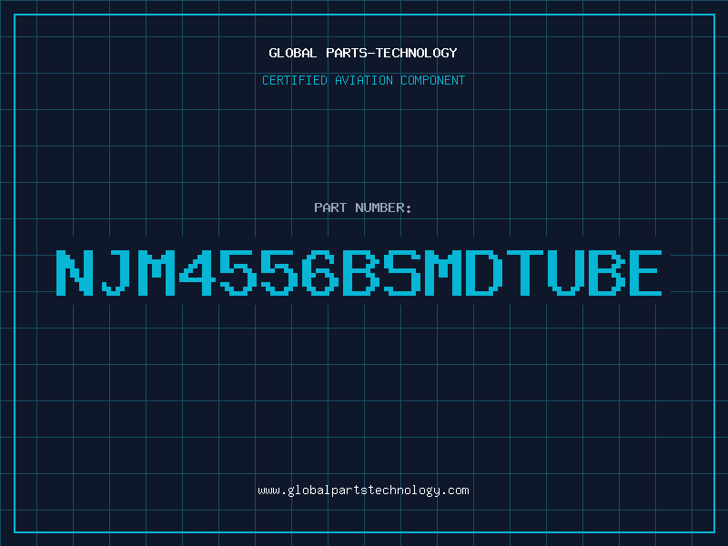 Aviation Part NJM4556Bsmdtube
