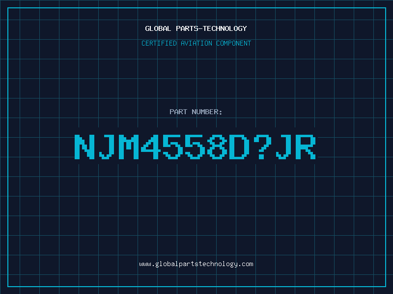 Aviation Part NJM4558DJR