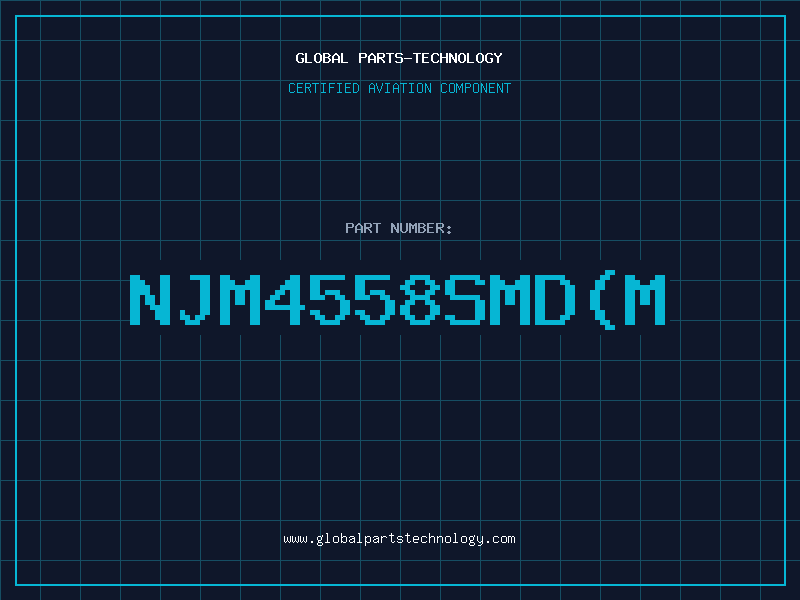 Aviation Part NJM4558SMDM